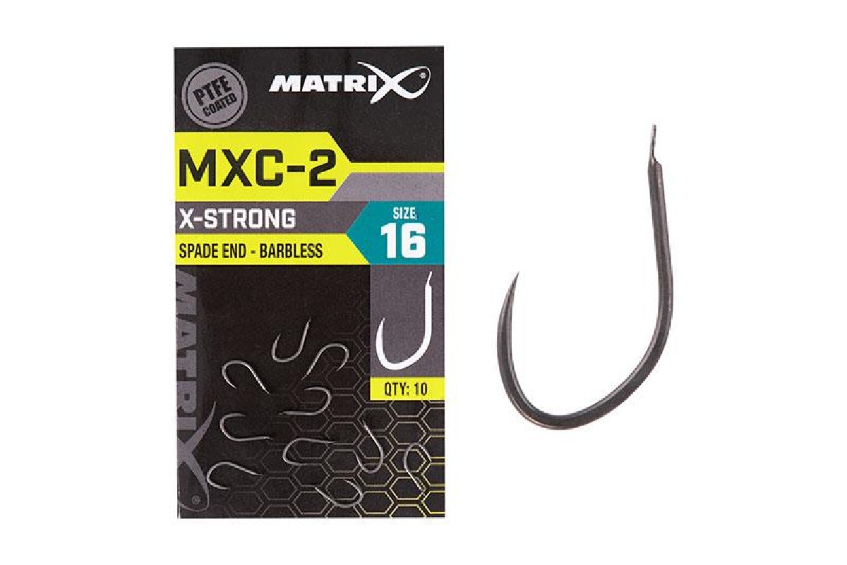 Fox Matrix Mxc-2 Barbless Spade End 10St. Size 16