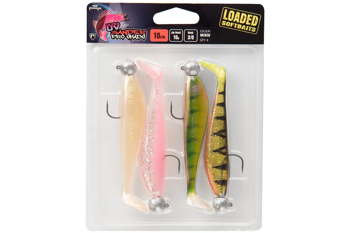 Fox Rage Uv Zander Pro Loaded Shads 7 cm 5 gr 1/0 Fox Rage Uv Zander Pro Loaded Shads 7 cm 5 gr 1/0