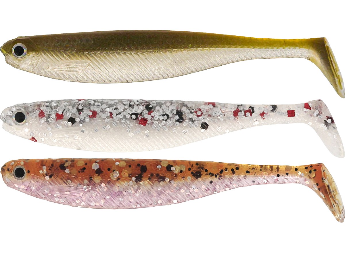 Westin ShadTeez Slim 4.7 cm 6st. Clear Water Mix Westin ShadTeez Slim 4.7 cm 6st. Clear Water Mix