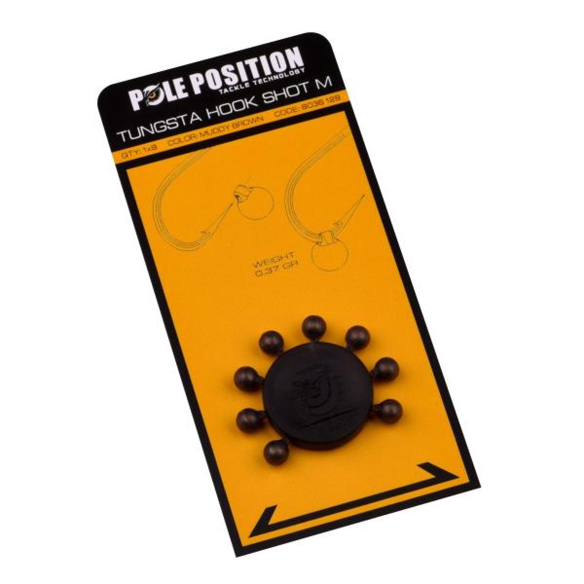PolePosition Tungsta Hook Shots Medium 0,37 gr
