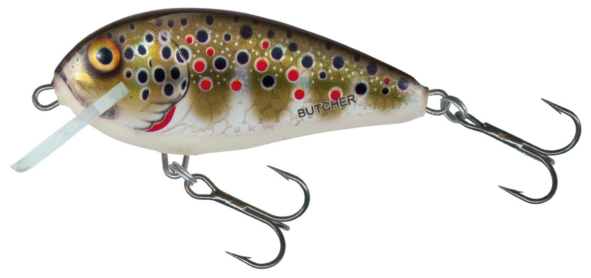 Salmo Butcher Sinking 5cm Holographic Brown Trout