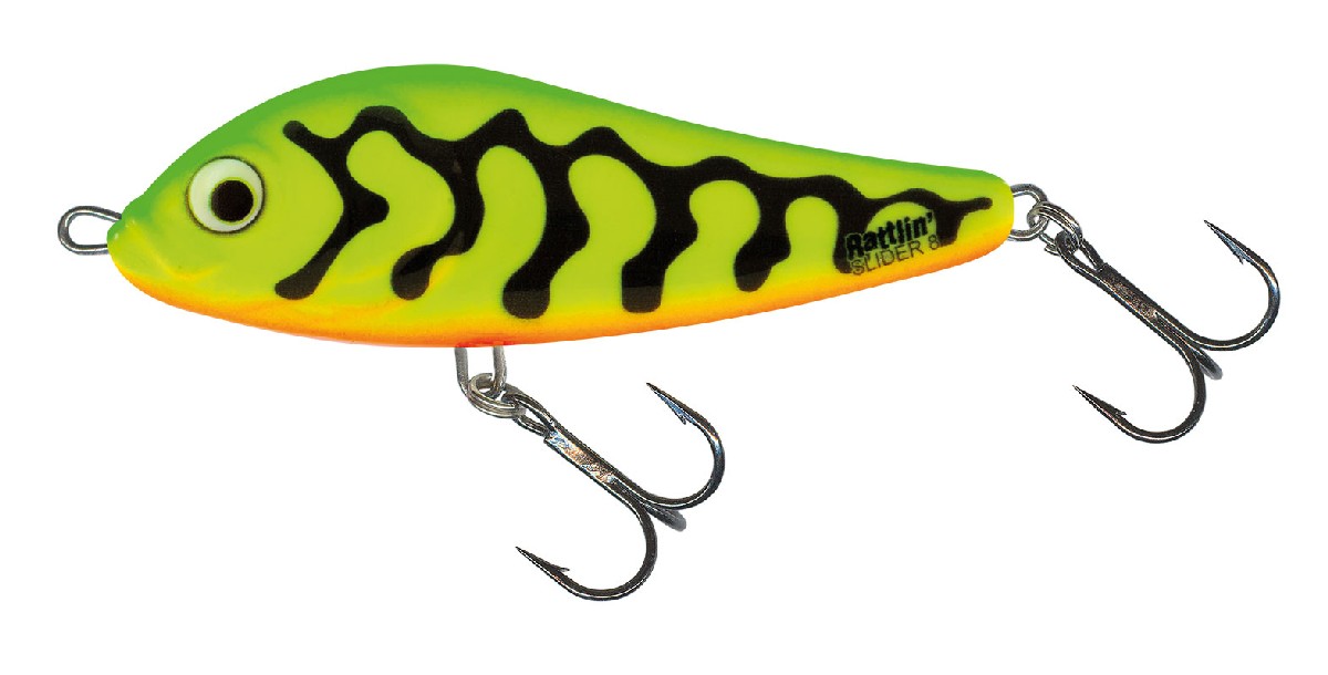 Salmo Rattlin Slider Sinking 11Cm Green Tiger