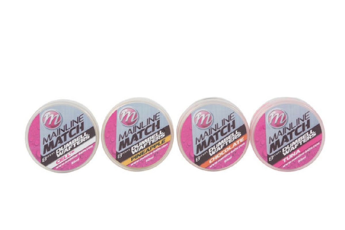 Mainline Match Dumbell Wafters 10mm Orange Chocolate