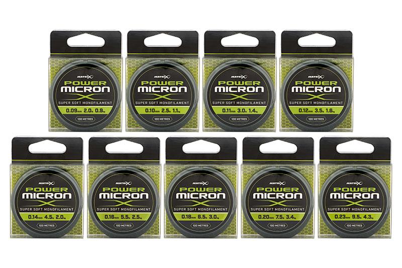 Fox Matrix Power Micron X 100m 0.09 mm 0.9kg 2.0 lbs