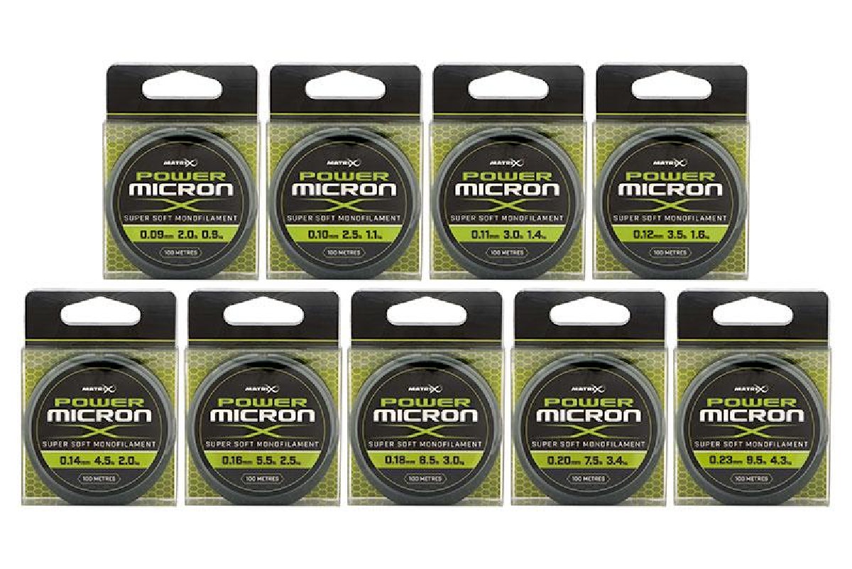 Fox Matrix Power Micron X 100m 0.12 mm 1.6kg 3.5 lbs