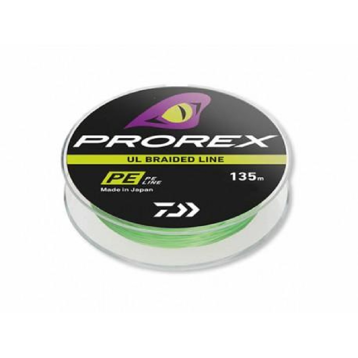 Daiwa Prorex Ultralite PE Braid 135m 0.03 mm 2.1kg 4.7lbs