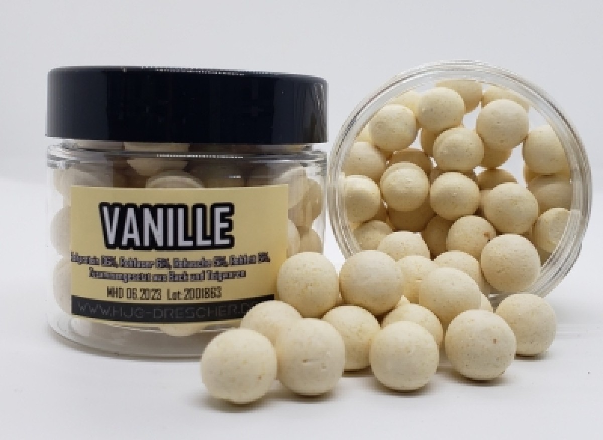 HJG Drescher Feeder Boilies 10 mm 30 gr Vanille