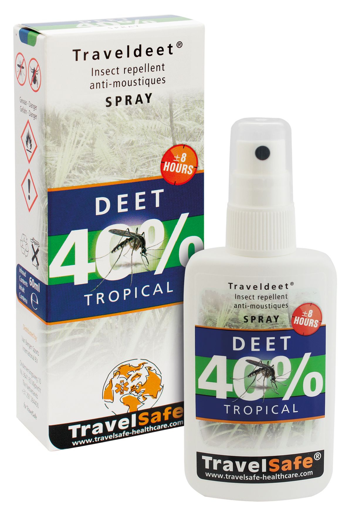 Travelsafe Travel  DEET 40% Spray