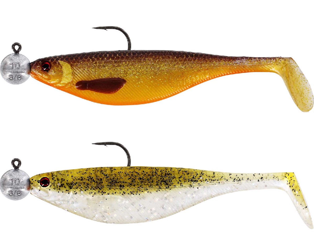 Westin ShadTeez 12 cm Rigged with 10 gr 6/0 Jig 2st. Clear Water Mix 1 Westin ShadTeez 12 cm Rigged with 10 gr 6/0 Jig 2st. Clear Water Mix 1