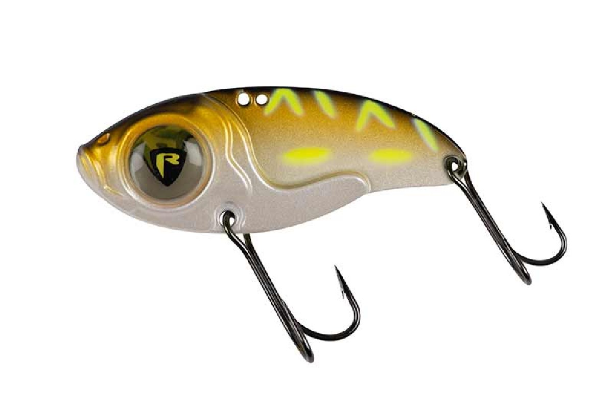 Fox Rage Big Eye Blade 17gr UV Black & Gold