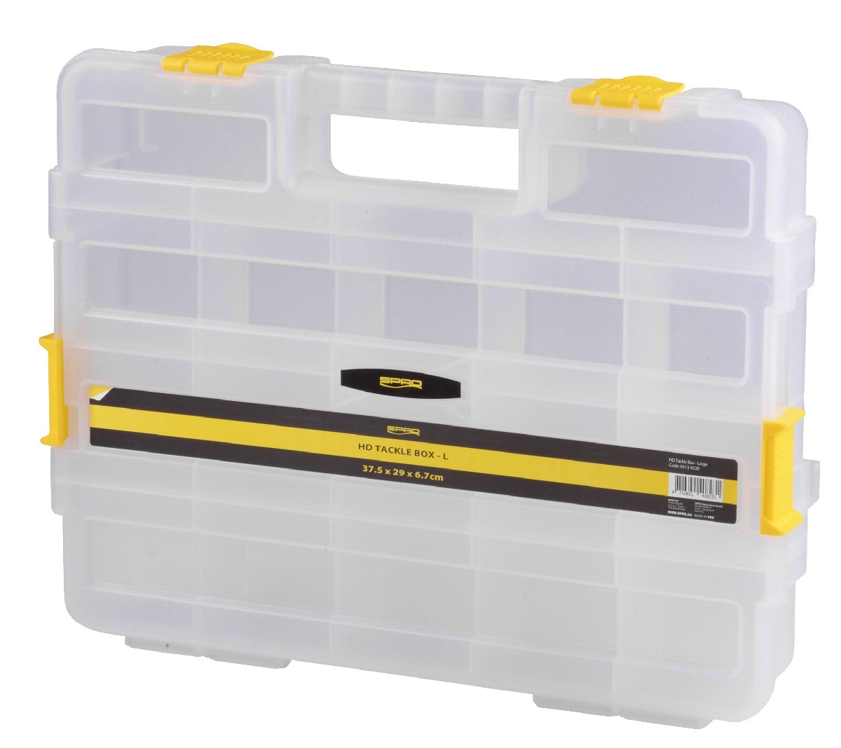 Spro Hd Tackle Box Large - 37.5x29x6.7cm