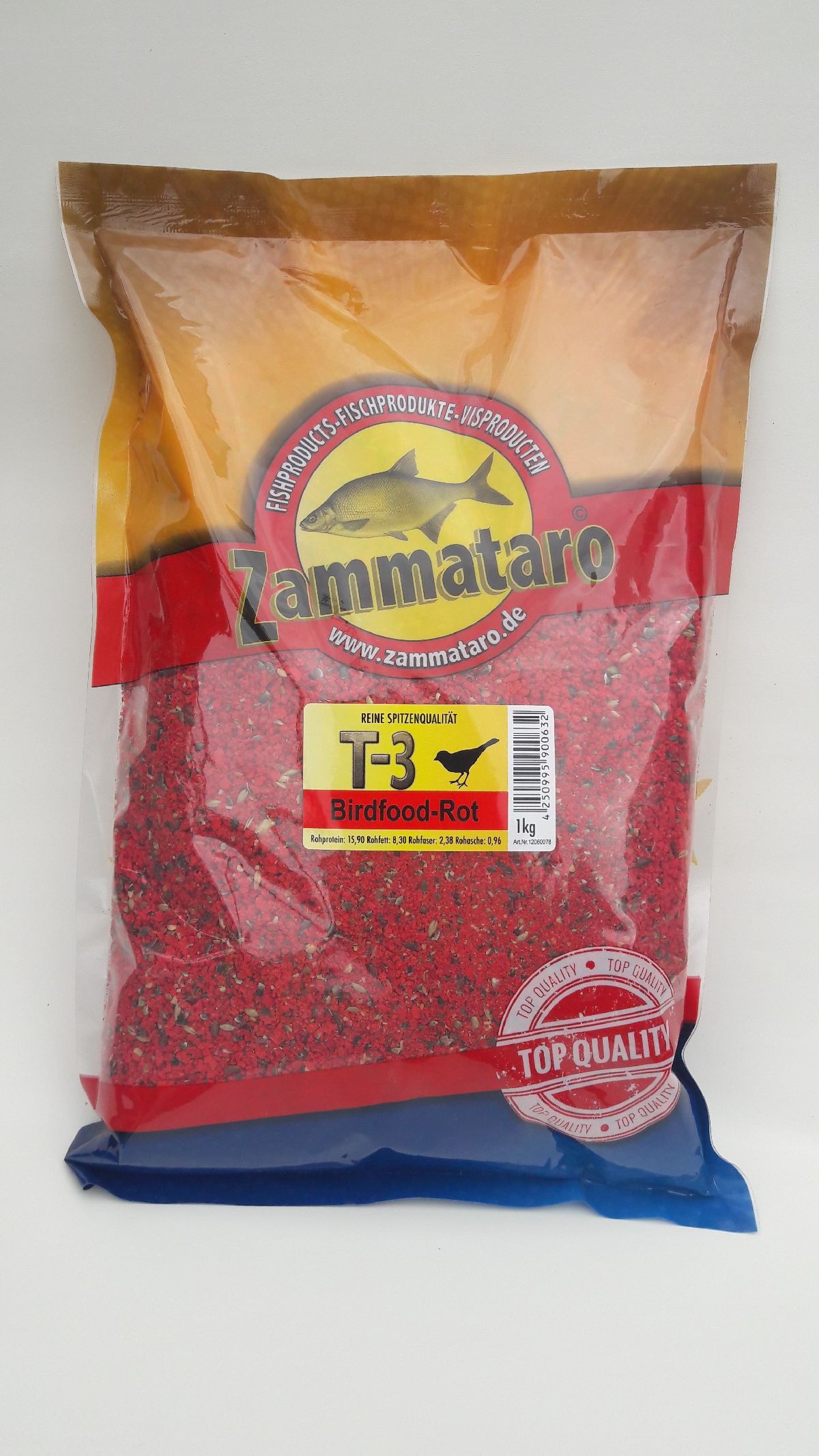 Zammataro T-3 Birdfood Rot 1 kg Zammataro T-3 Birdfood Rot 1 kg