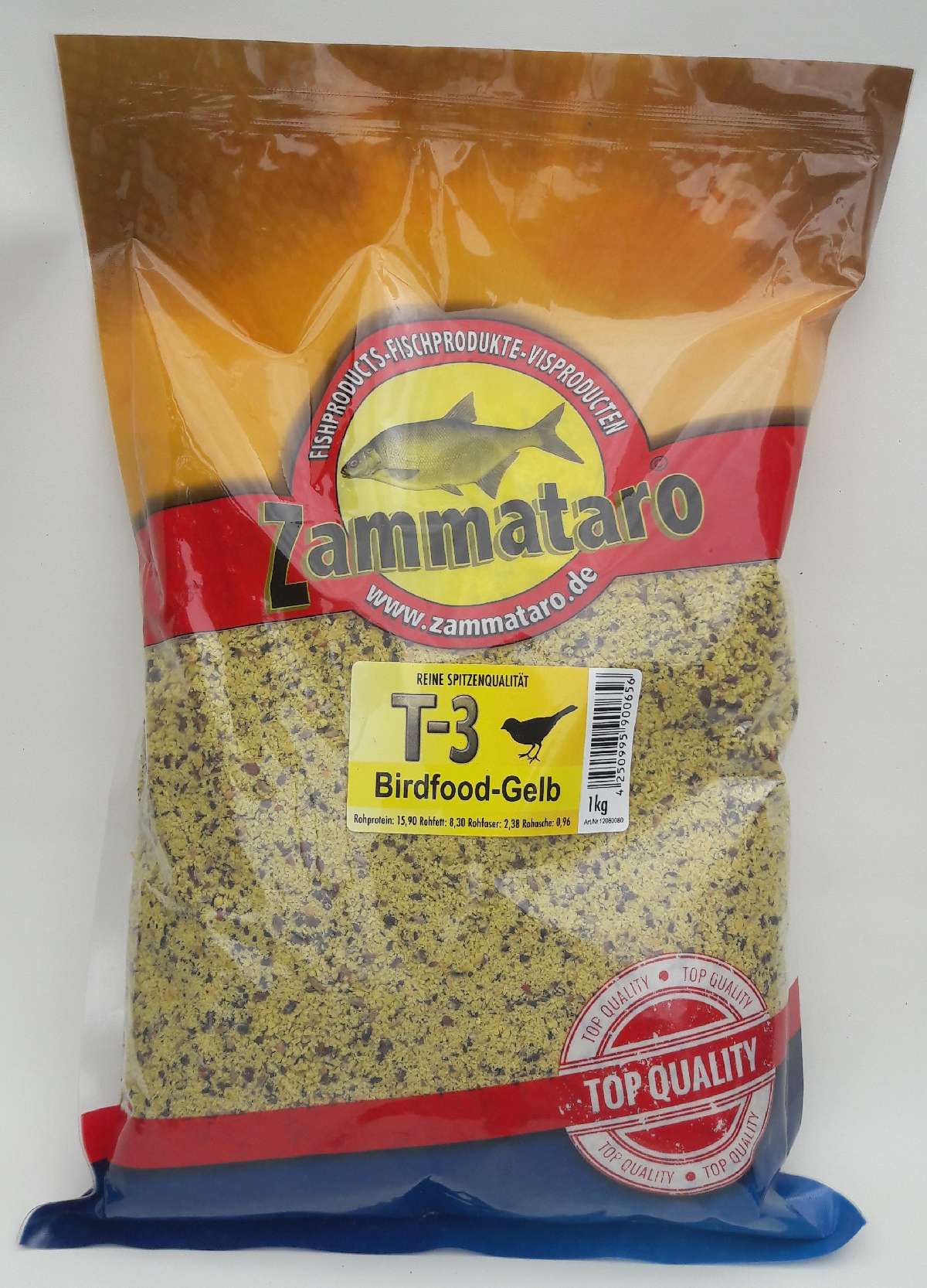 Zammataro T-3 Birdfood Gelb 1 kg Zammataro T-3 Birdfood Gelb 1 kg
