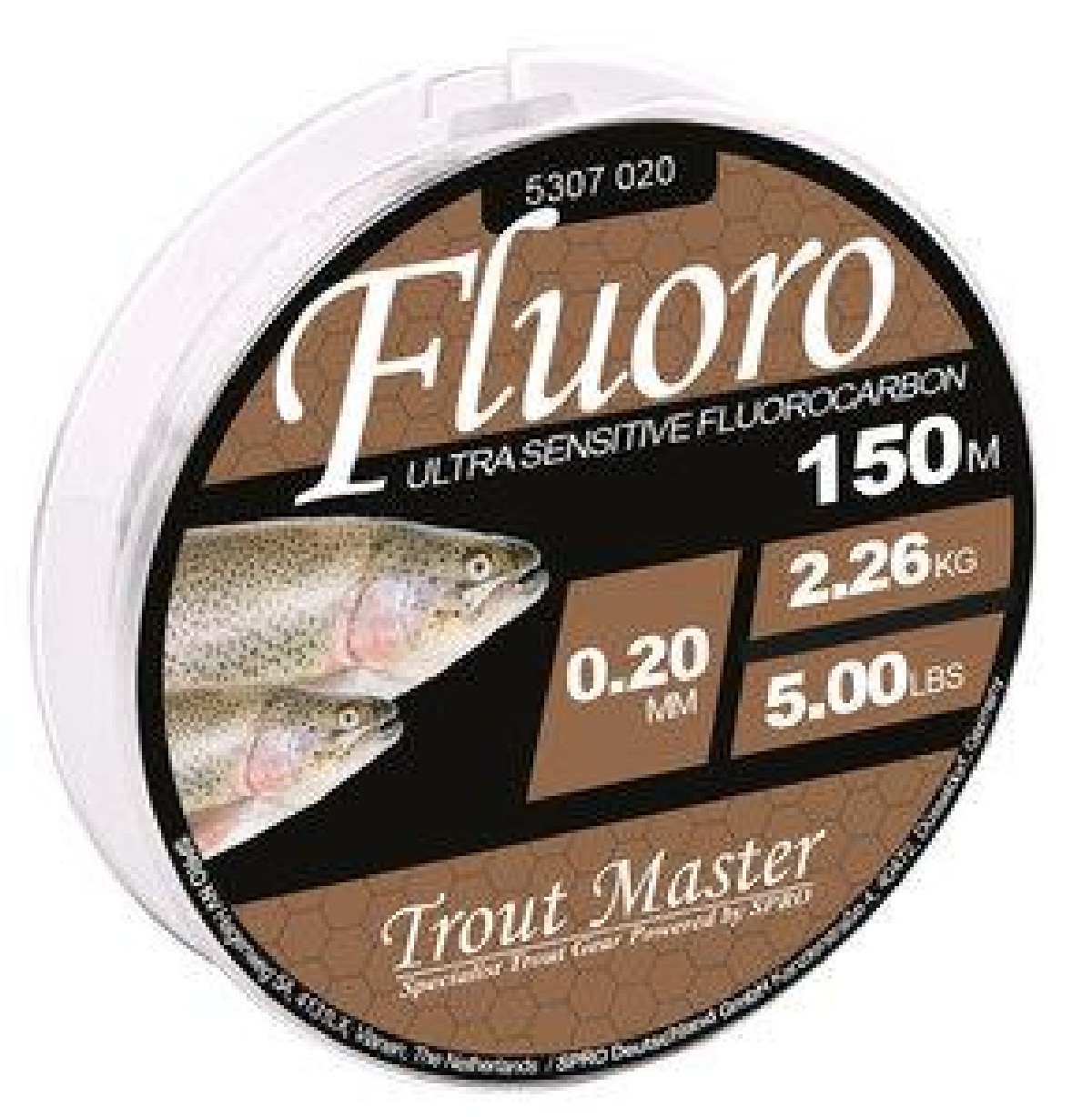 Spro Troutmaster Fluorocarbon Mainline 150m 0.22 mm Spro Troutmaster Fluorocarbon Mainline 150m 0.22 mm