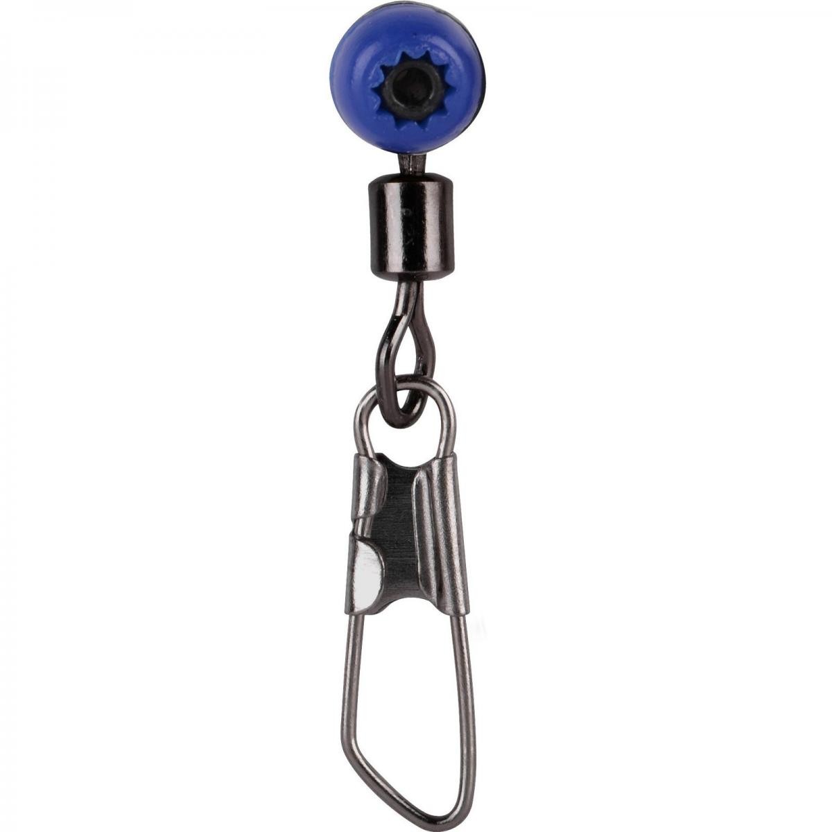 Cresta Feeder Swivels Safety Bead 8St. Size 12