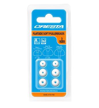Cresta Flatside Soft Pullerbeads (3 Sizes)