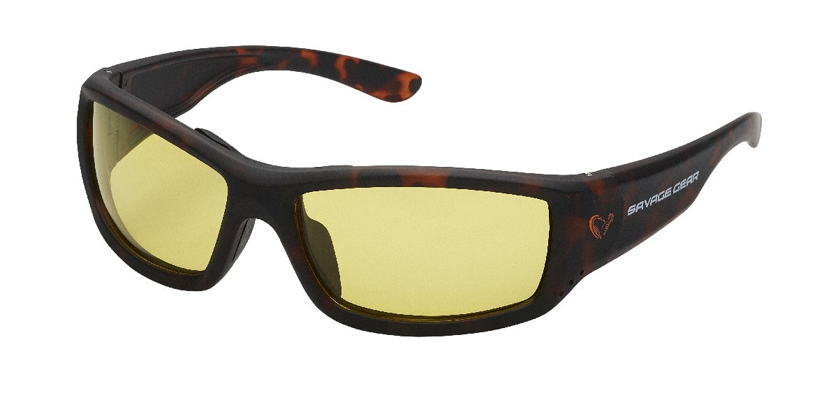 Savage Gear 2 Polarized Sunglasses Floating Yellow Lens