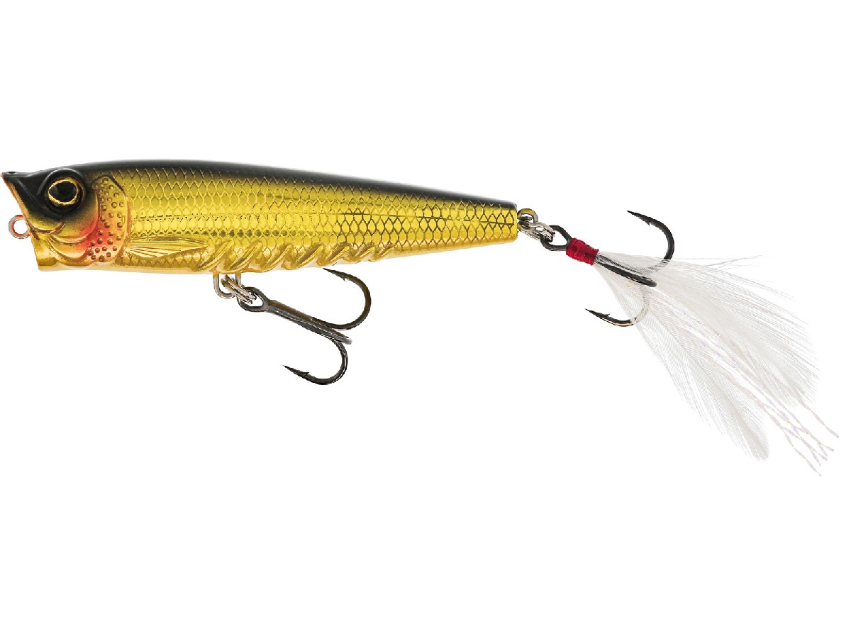 Westin Spot-On Popper 6,5cm 7gr Floating Gold Chrome