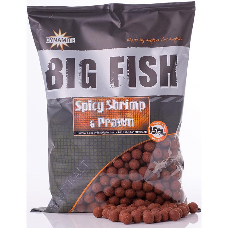 Dynamite Baits Spicy Shrimp & Prawn Boilies 20mm 1Kg Dynamite Baits Spicy Shrimp & Prawn Boilies 20mm 1Kg