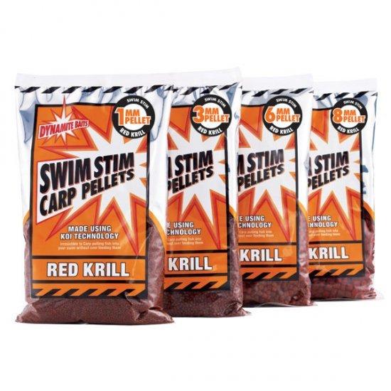 Dynamite Baits Swim Stim Red Krill Pellets 3mm 900 gr