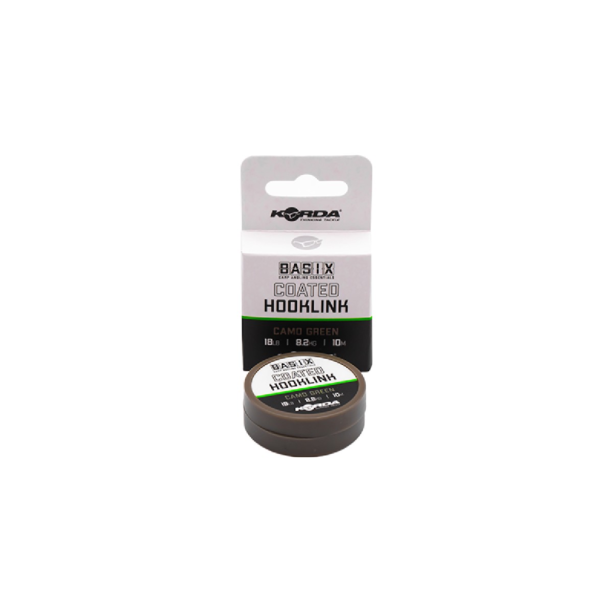 Korda Basix Coated Hooklink 10m 18 lb Korda Basix Coated Hooklink 10m 18 lb