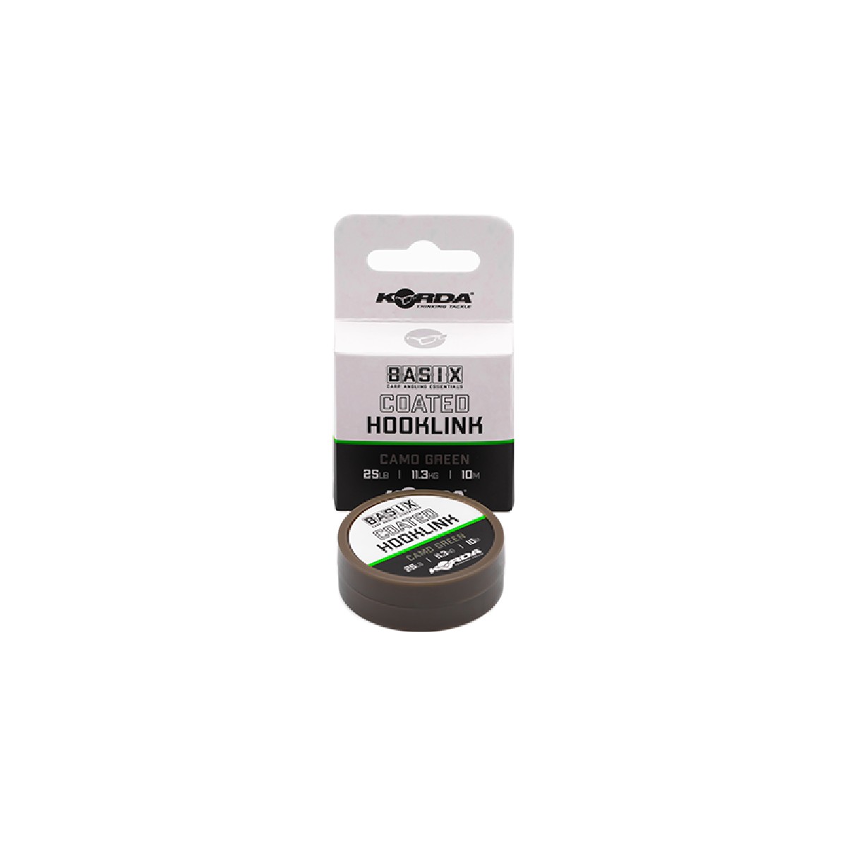 Korda Basix Coated Hooklink 10m 25 lb Korda Basix Coated Hooklink 10m 25 lb