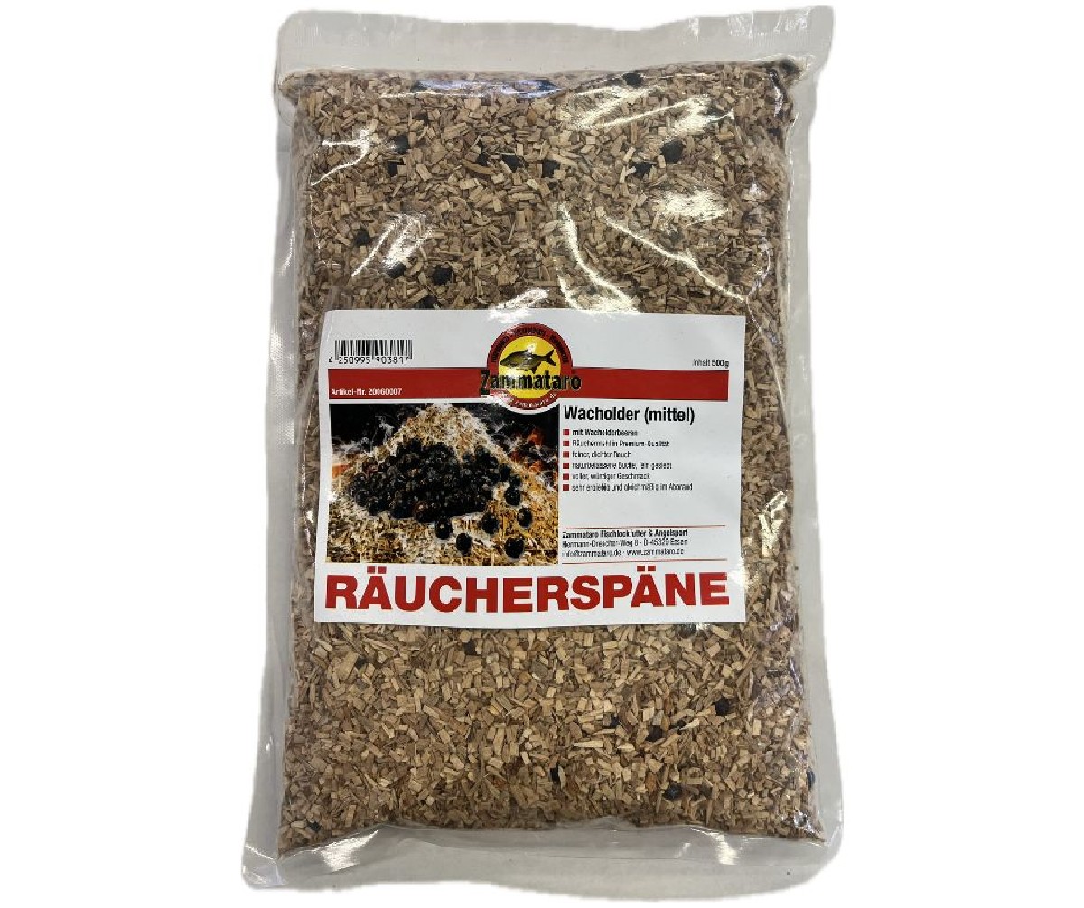Zammataro Räucherspäne Mittel mit Wacholder 500 gr Zammataro Räucherspäne Mittel mit Wacholder 500 gr