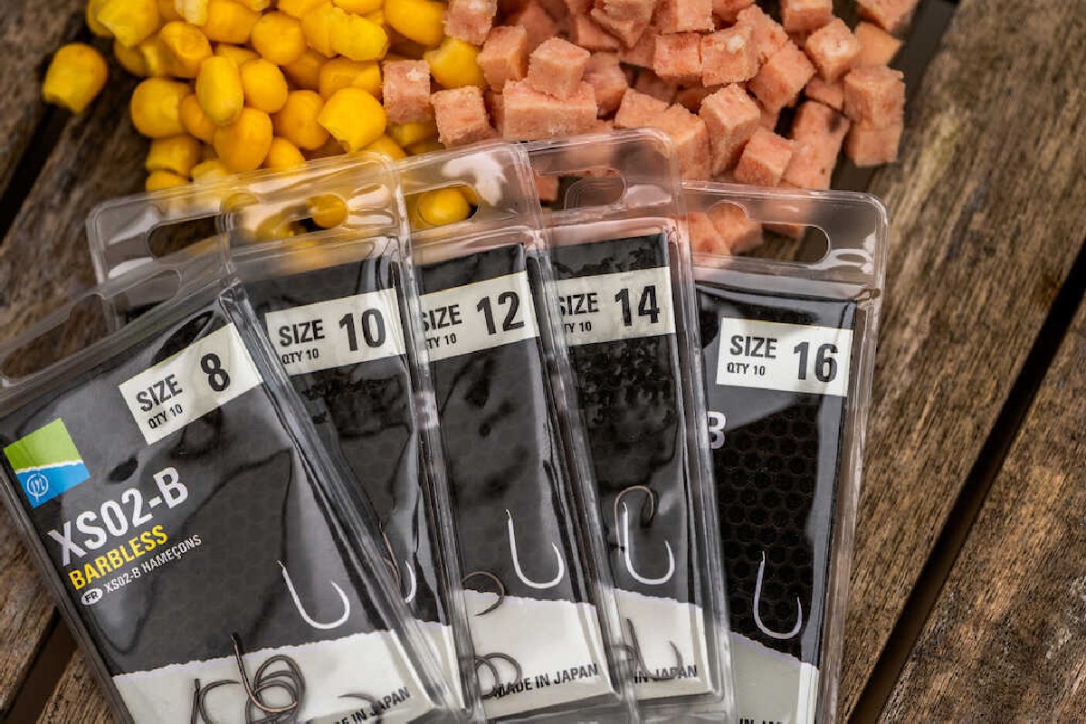 Preston XS02-B Hooks Size 8 10st.