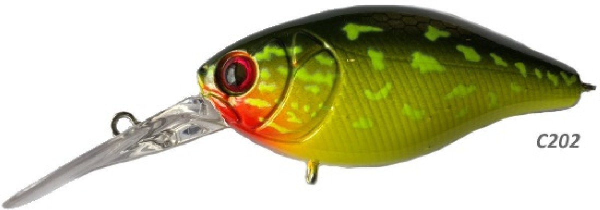 Strike Pro Cranky X Deep 5cm 8,7Gr Hot Pike C202