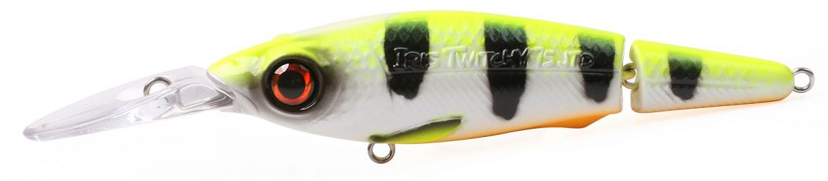 Spro Iris Twitchy Jointed DR 7,5 cm 9 gr Hot Perch Spro Iris Twitchy Jointed DR 7,5 cm 9 gr Hot Perch