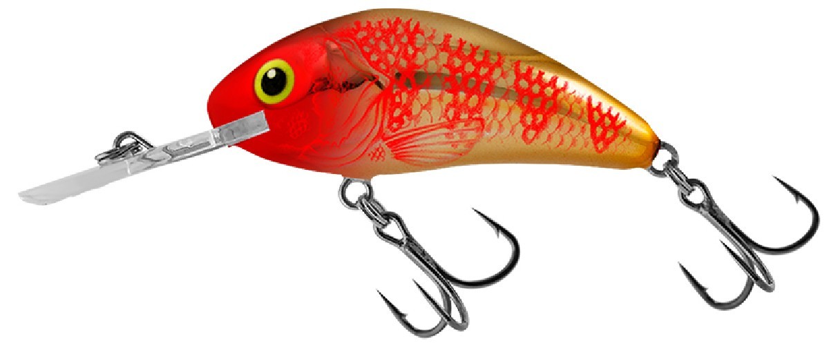 Salmo Rattlin Hornet 3.5cm Golden Red Head