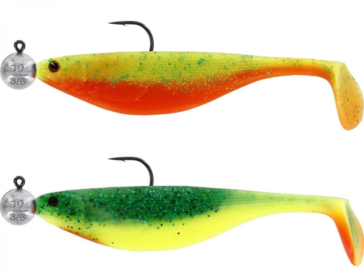 Westin ShadTeez 9 cm Rigged Mit 7 gr 4/0 Jig 2st. Clear Water Mix 1