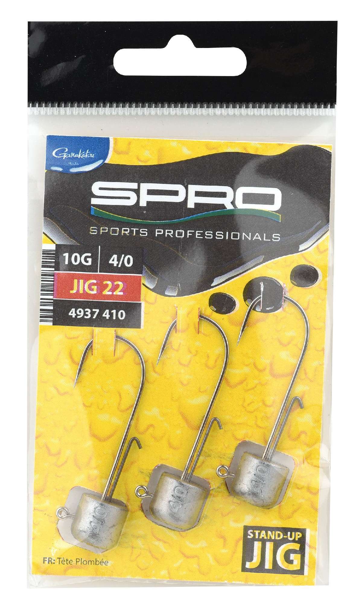 Spro Stand-Up Jig Size 2/0 3st. 10 gr