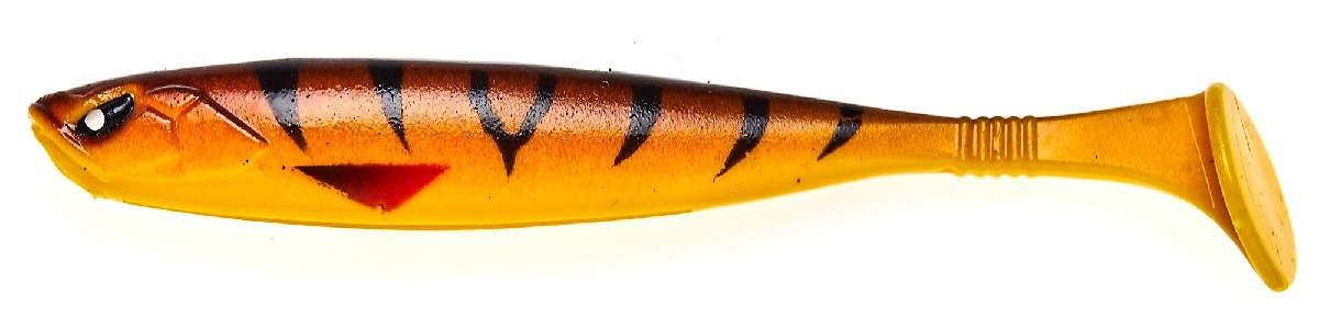 Lucky John 3D Basara Soft Swim 9 cm 6st. Colour-PG08 / Orange Tiger
