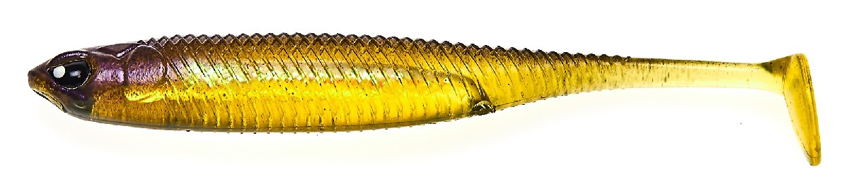 Lucky John 3D Makora Shad Tail 10 cm 6st. Colour-004 / Purple Back