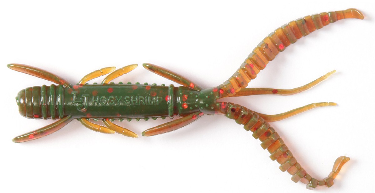 Lucky John Hogy Shrimp 7,5 cm 10st. Colour-085 / Motoroil