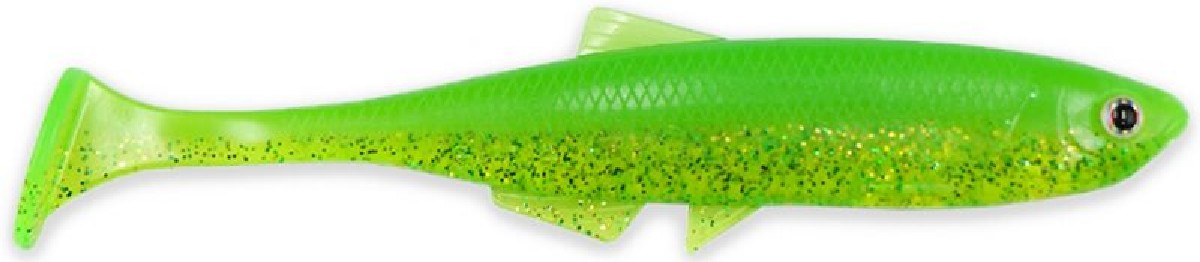 LMAB KØFI Bleak Shad 6 cm 6st. Lime/ Chartreuse