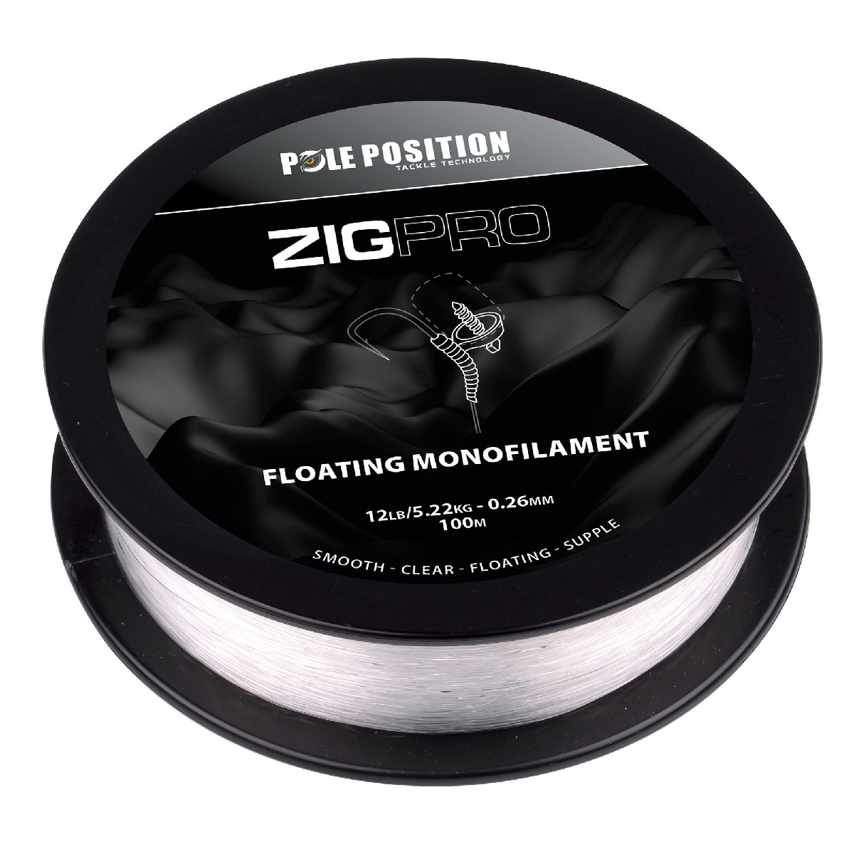 PolePosition Zig Pro Clear 100m 0,26 mm - 5,22kg