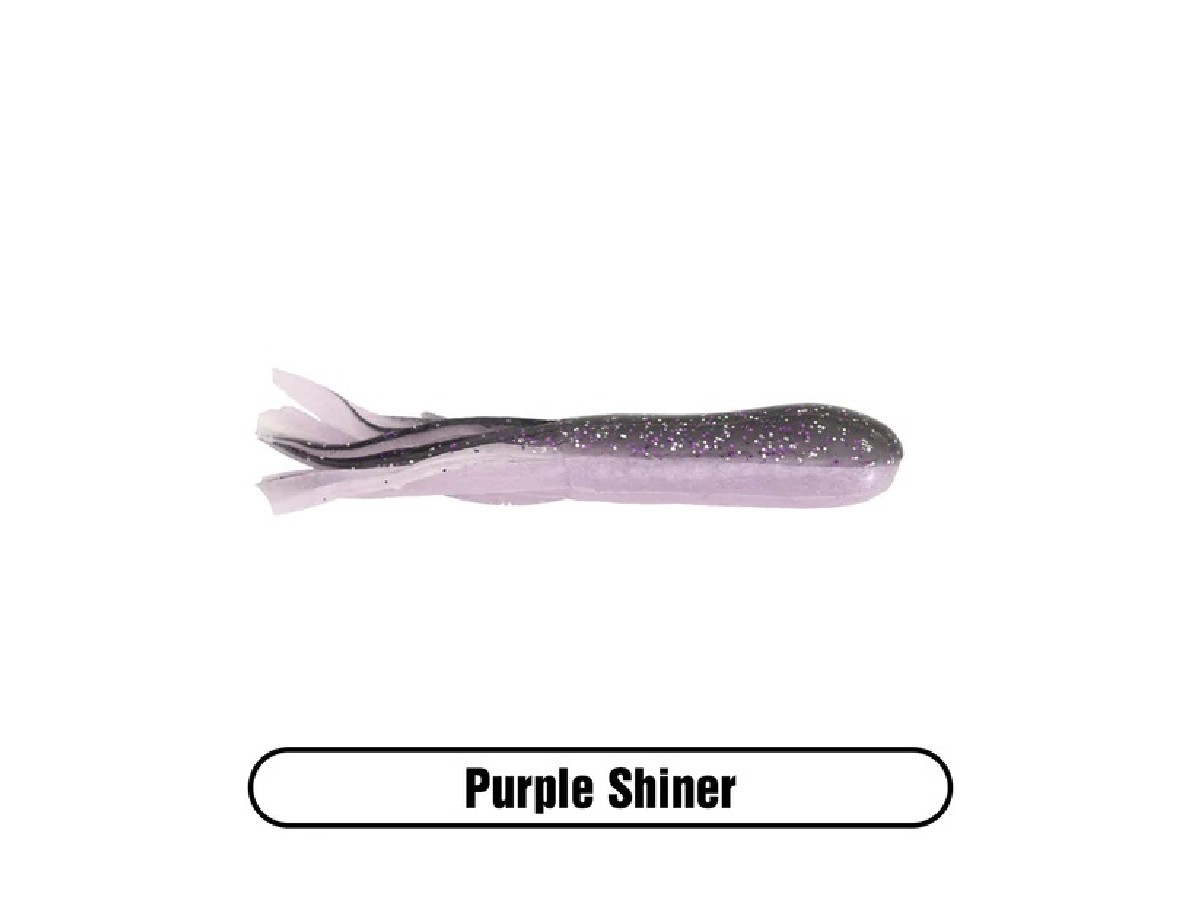 X Zone X-Tube 3,75inch 9,5 cm 8st. Purple Shiner