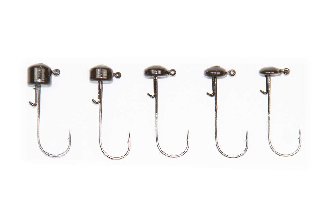 X Zone Ned Rig Head Green Pumpkin 2/0 5st. 1,75 gr