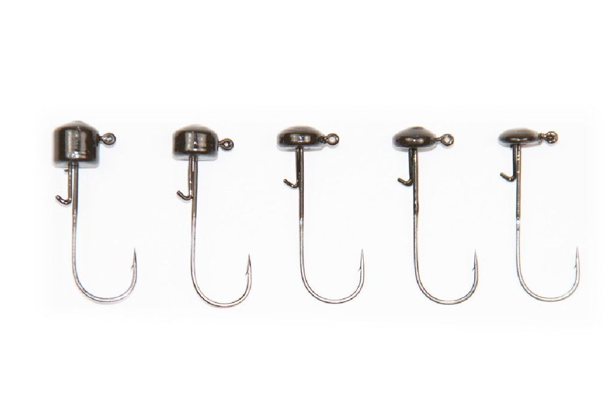 X Zone Ned Rig Head Green Pumpkin 2/0 5st. 5,3 gr