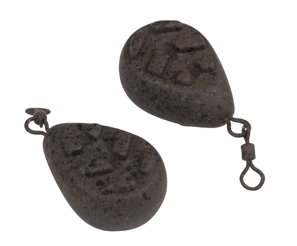 PolePosition Flat Pear Grippa Swivel Lead 113 gr 4oz PolePosition Flat Pear Grippa Swivel Lead 113 gr 4oz