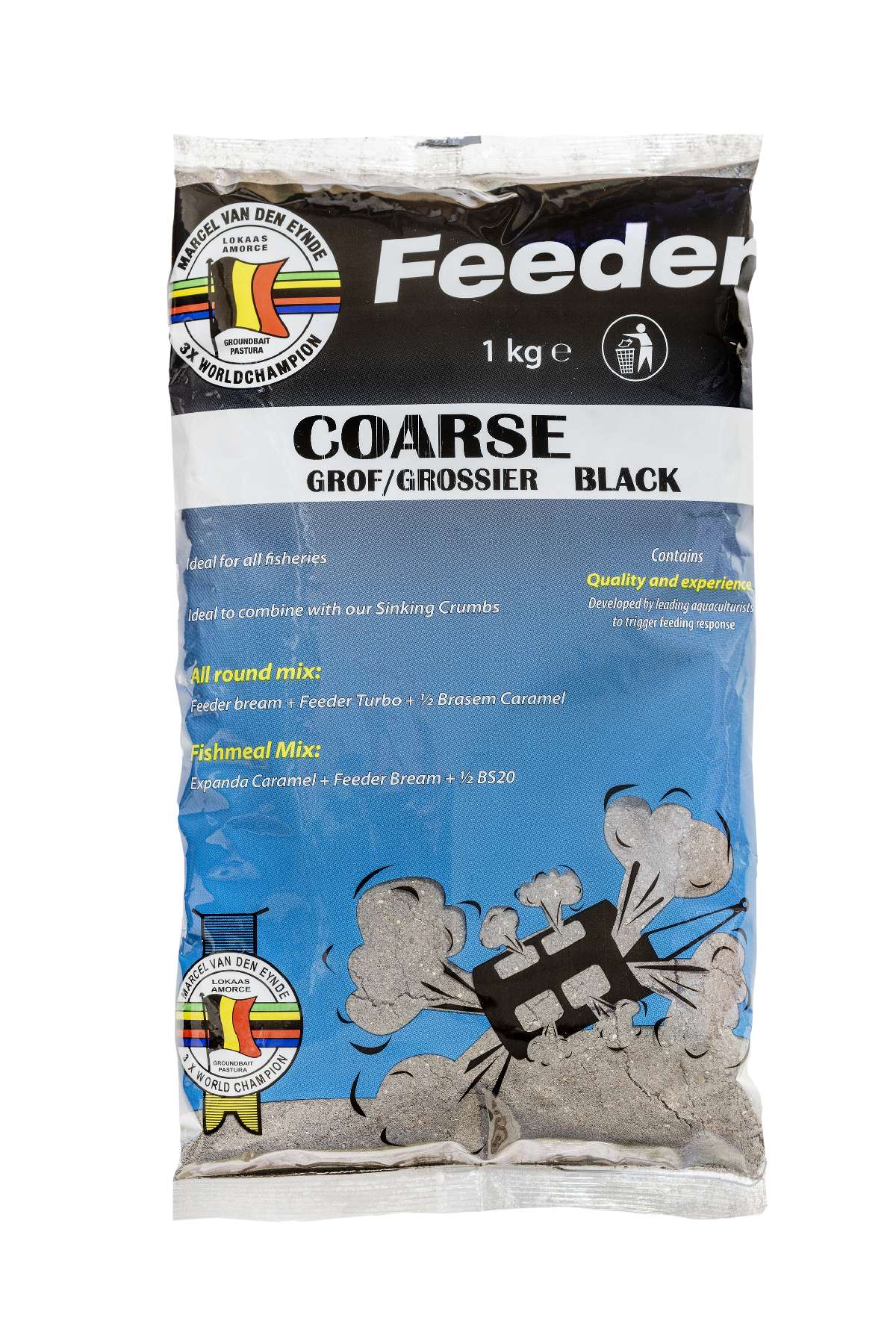 Mengenrabatt vd Eynde Feeder Coarse Black 12x1 kg