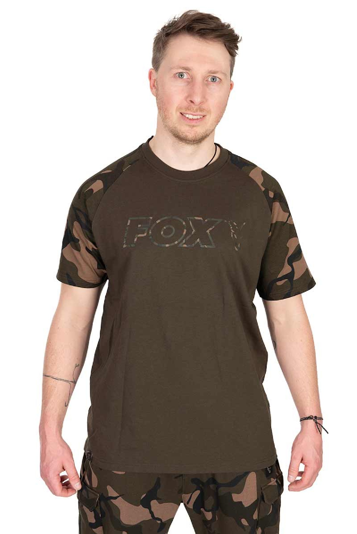 Fox Khaki / Camo Outline T XXX-Large