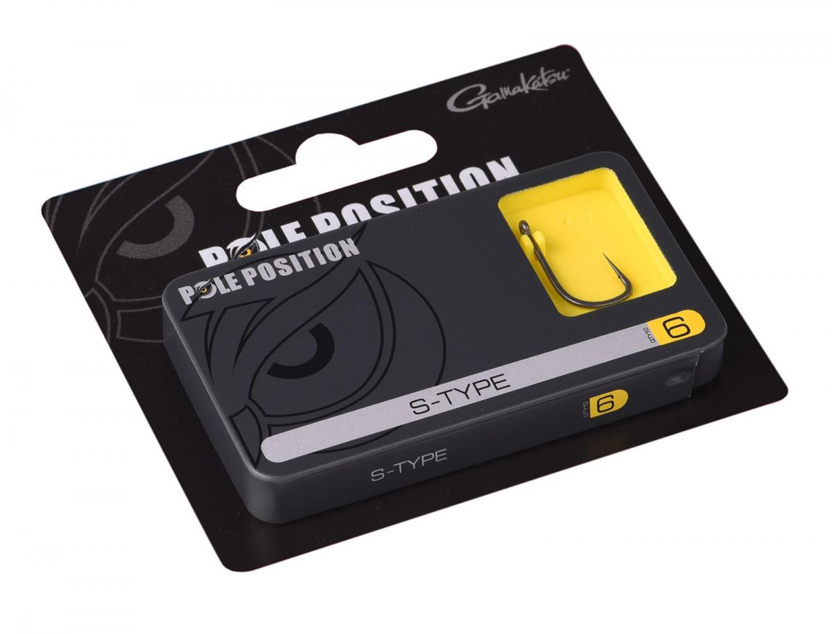 PolePosition S-Type Hooks Ptfe 10st. Size 2 PolePosition S-Type Hooks Ptfe 10st. Size 2