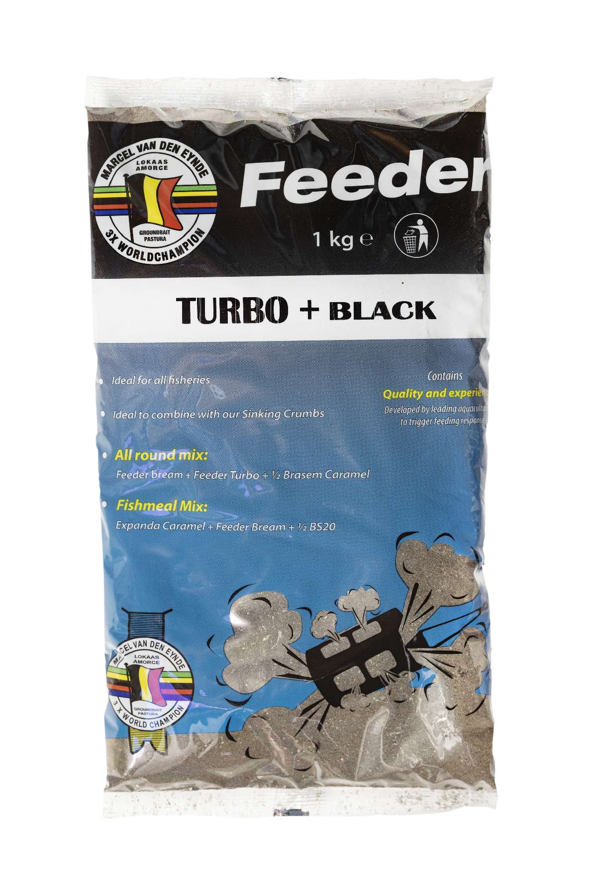 Mengenrabatt vd Eynde Feeder Turbo+ Black 12x1 kg