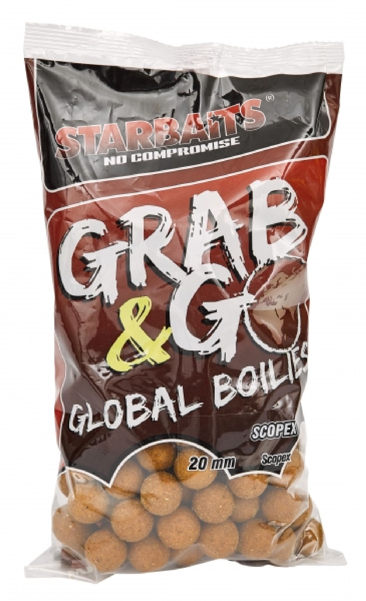 Starbaits Grab & Go Global Boilies 20mm 1Kg Scopex