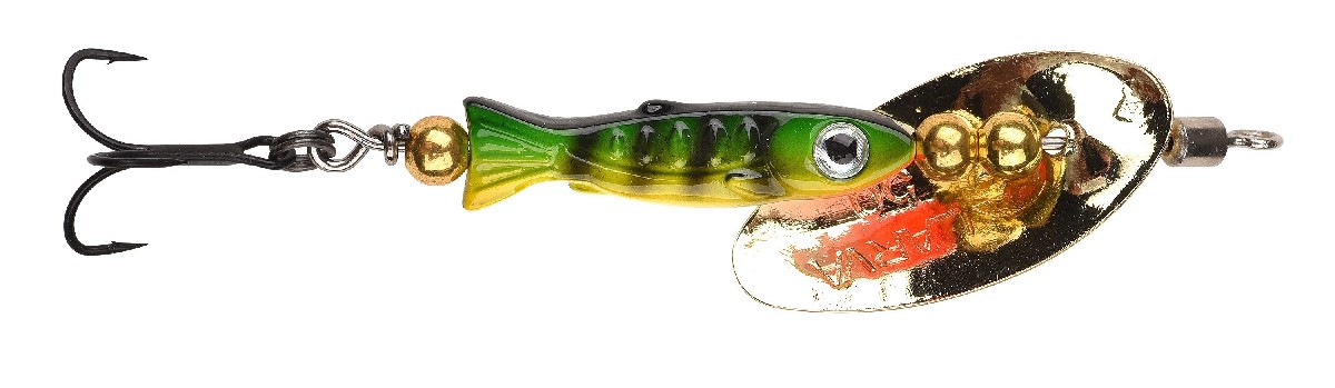 Spro Larva Inline Spin Firetiger 4.8cm 3,5gr Perch Spro Larva Inline Spin Firetiger 4.8cm 3,5gr Perch