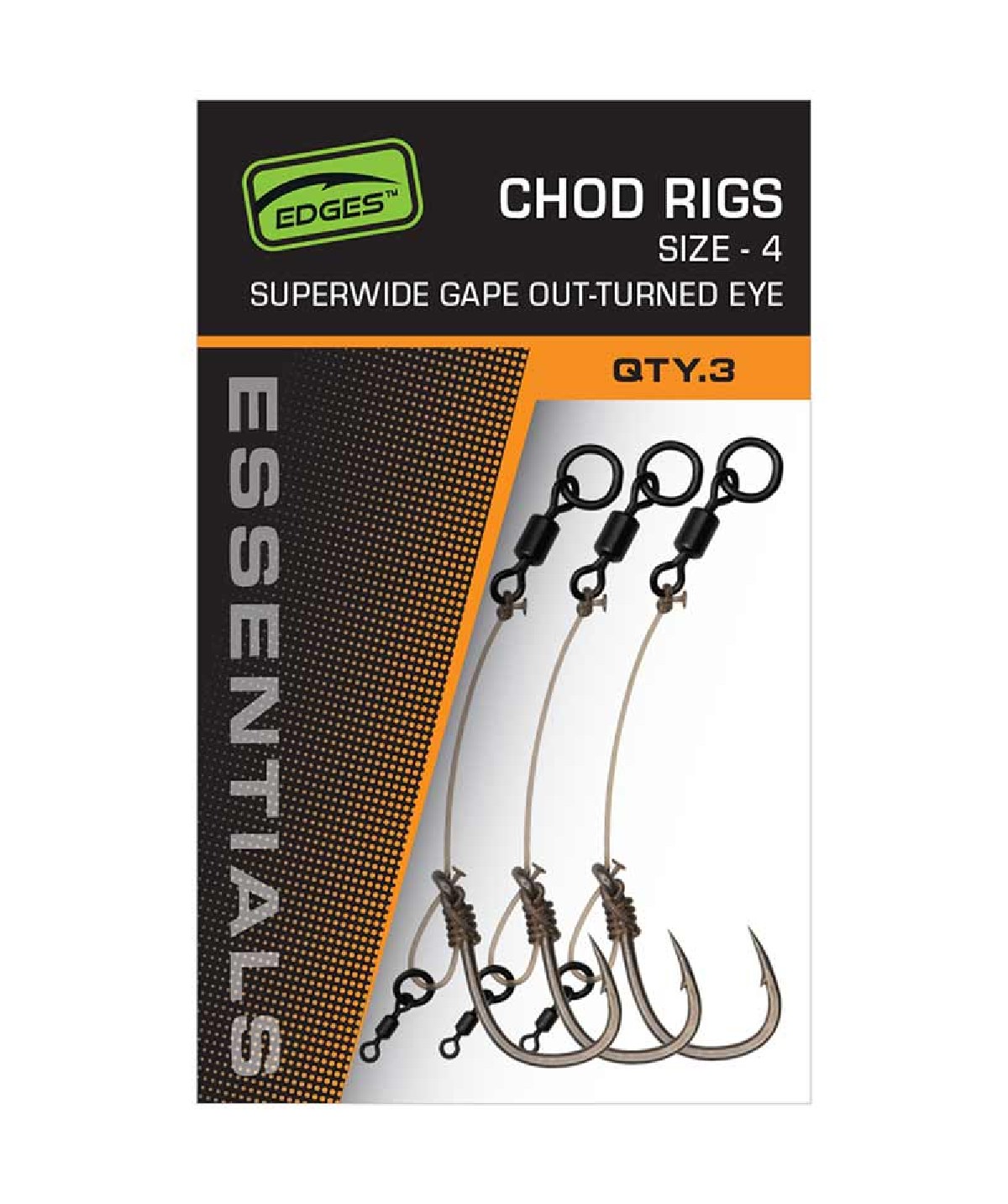 Fox Edges Swog Chod Rigs Size 5 3st.