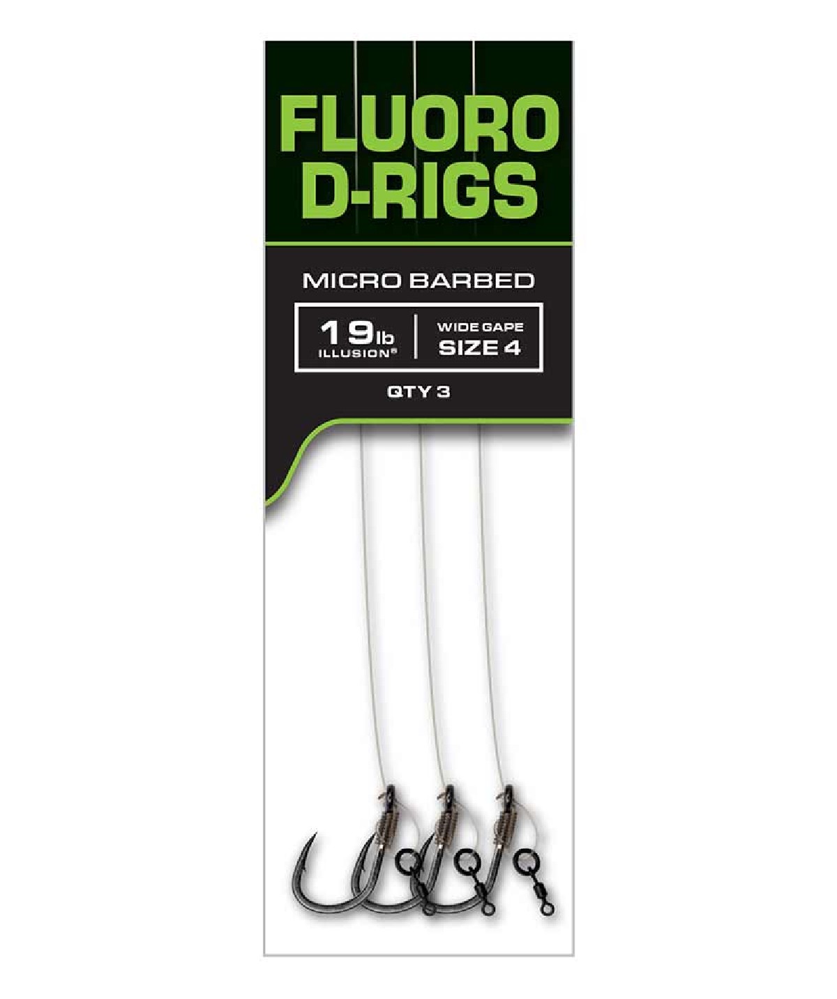 Fox Carp Ready Rigs Fluoro D-Rig Size 6 3st.
